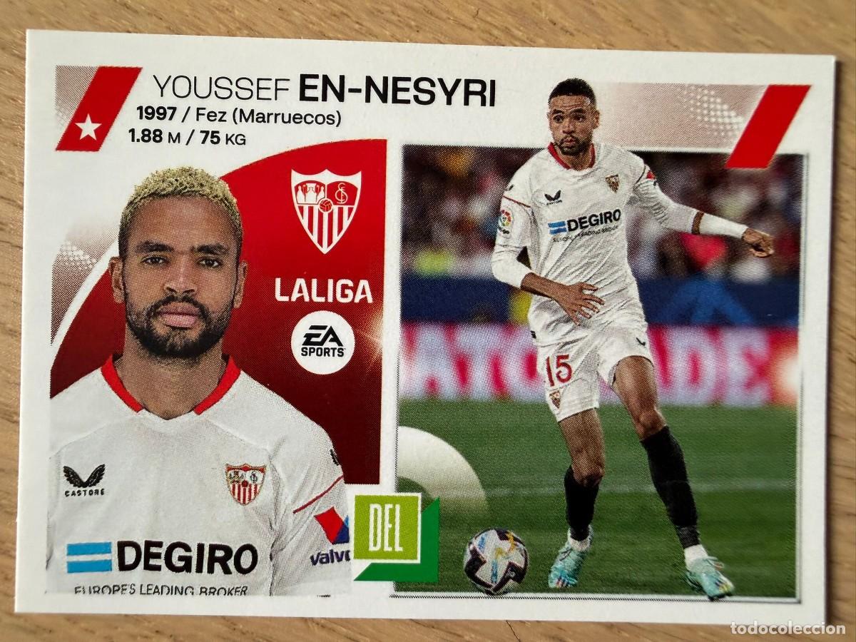 Coleccionismo cromos antiguos: 20 EN NESYRI SEVILLA 23 24 2023 2024 LIGA EA SPORTS COLECCIONES ESTE SIN PEGAR STICKER