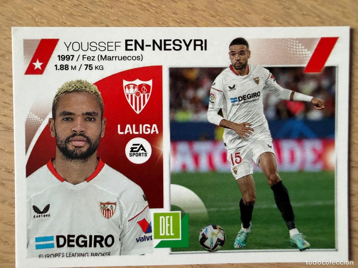 Coleccionismo cromos antiguos: 20 EN NESYRI SEVILLA 23 24 2023 2024 LIGA EA SPORTS COLECCIONES ESTE SIN PEGAR STICKER