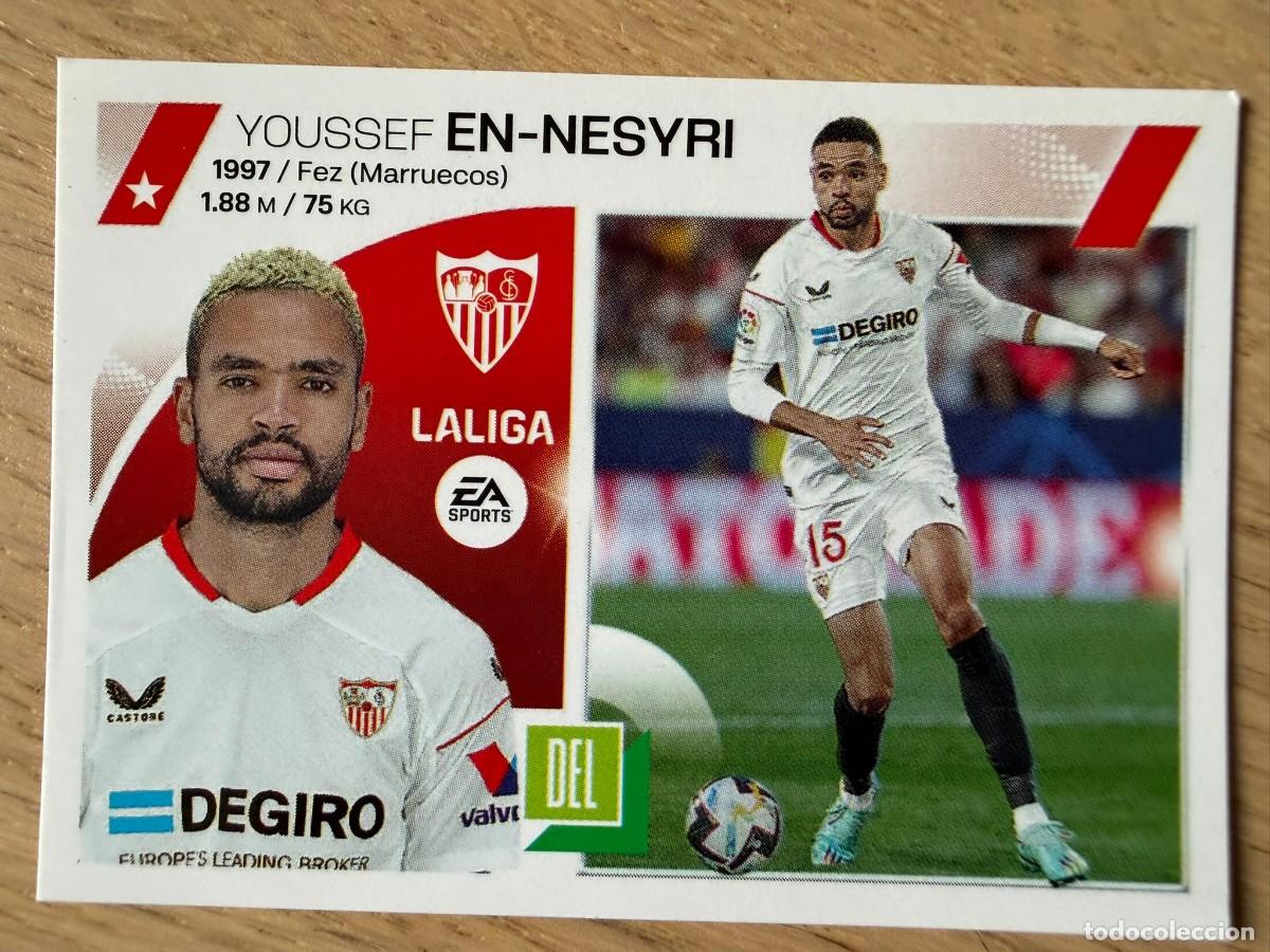 Coleccionismo cromos antiguos: 20 EN NESYRI SEVILLA 23 24 2023 2024 LIGA EA SPORTS COLECCIONES ESTE SIN PEGAR STICKER