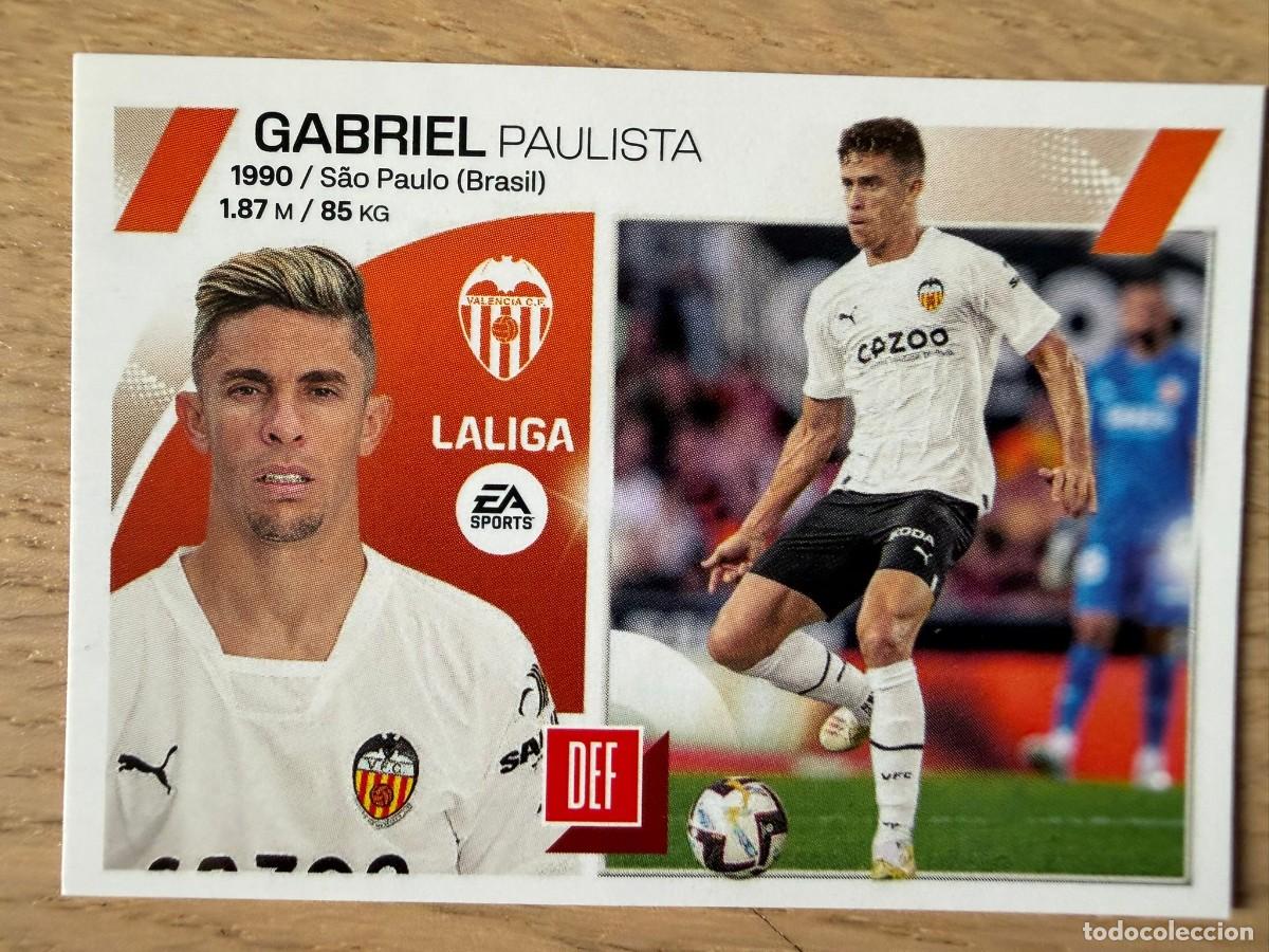 Coleccionismo cromos antiguos: 8 GABRIEL VALENCIA 23 24 2023 2024 LIGA EA SPORTS COLECCIONES ESTE SIN PEGAR STICKER