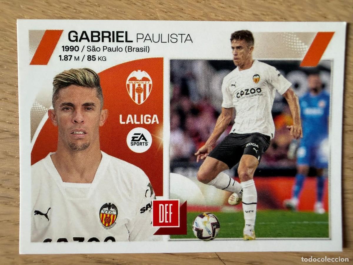 Coleccionismo cromos antiguos: 8 GABRIEL VALENCIA 23 24 2023 2024 LIGA EA SPORTS COLECCIONES ESTE SIN PEGAR STICKER