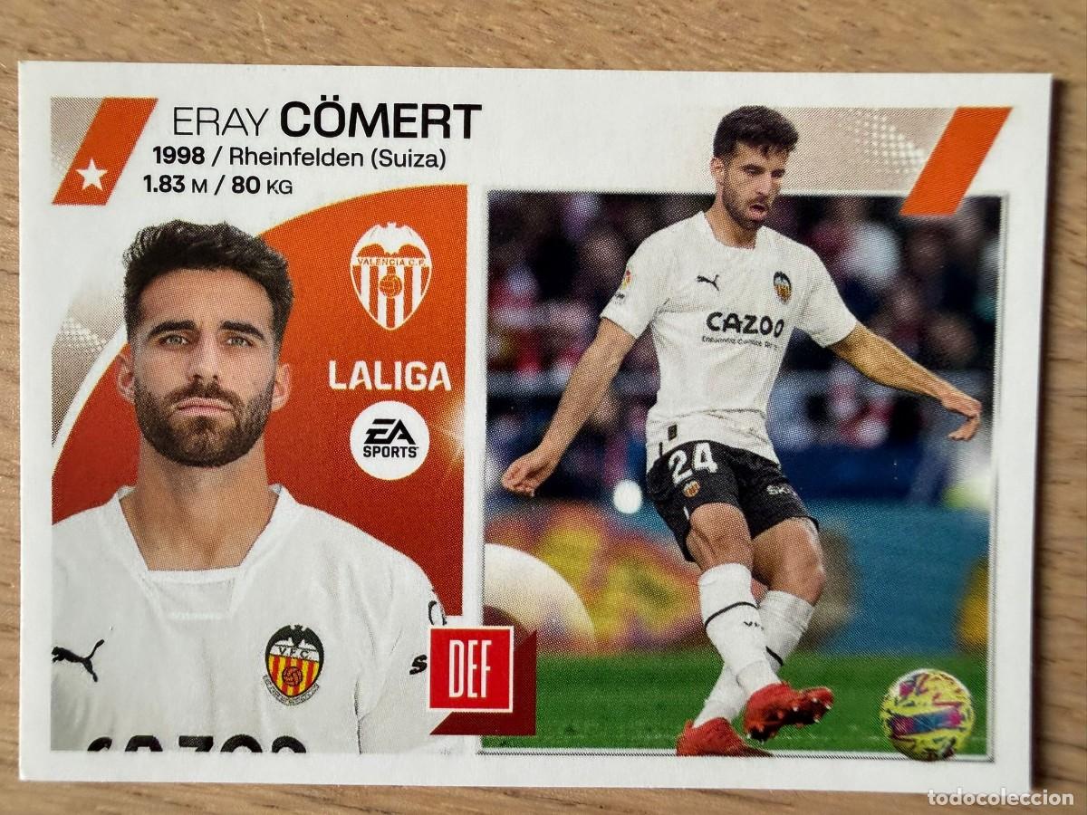 Coleccionismo cromos antiguos: 9 COMERT VALENCIA 23 24 2023 2024 LIGA EA SPORTS COLECCIONES ESTE SIN PEGAR STICKER