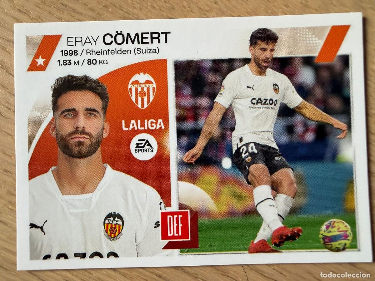 Coleccionismo cromos antiguos: 9 COMERT VALENCIA 23 24 2023 2024 LIGA EA SPORTS COLECCIONES ESTE SIN PEGAR STICKER