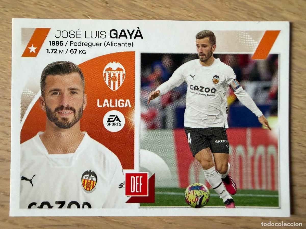 Coleccionismo cromos antiguos: 10 GAYA VALENCIA 23 24 2023 2024 LIGA EA SPORTS COLECCIONES ESTE SIN PEGAR STICKER