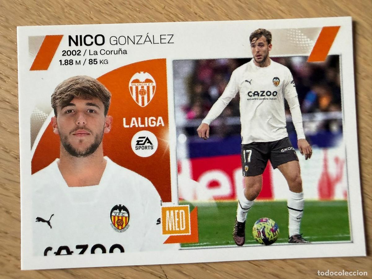 Coleccionismo cromos antiguos: 14 NICO VALENCIA 23 24 2023 2024 LIGA EA SPORTS COLECCIONES ESTE SIN PEGAR STICKER