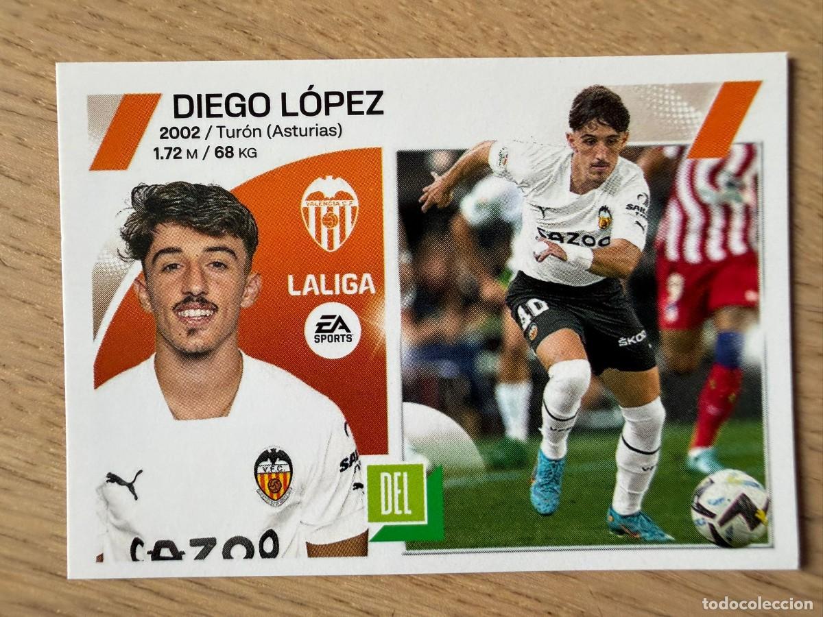 Coleccionismo cromos antiguos: 16 DIEGO LOPEZ VALENCIA 23 24 2023 2024 LIGA EA SPORTS COLECCIONES ESTE SIN PEGAR STICKER