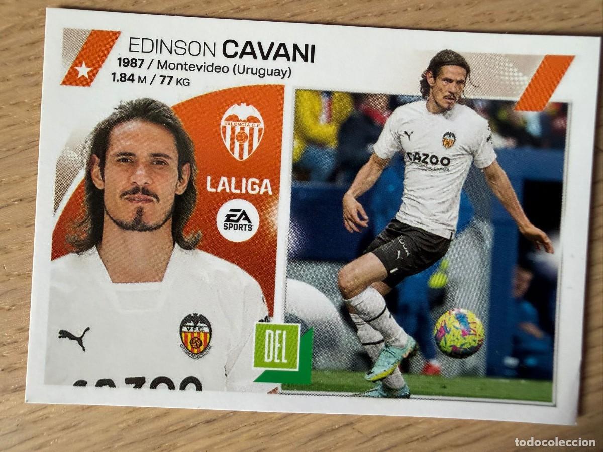 Coleccionismo cromos antiguos: 19 CAVANI VALENCIA 23 24 2023 2024 LIGA EA SPORTS COLECCIONES ESTE SIN PEGAR STICKER