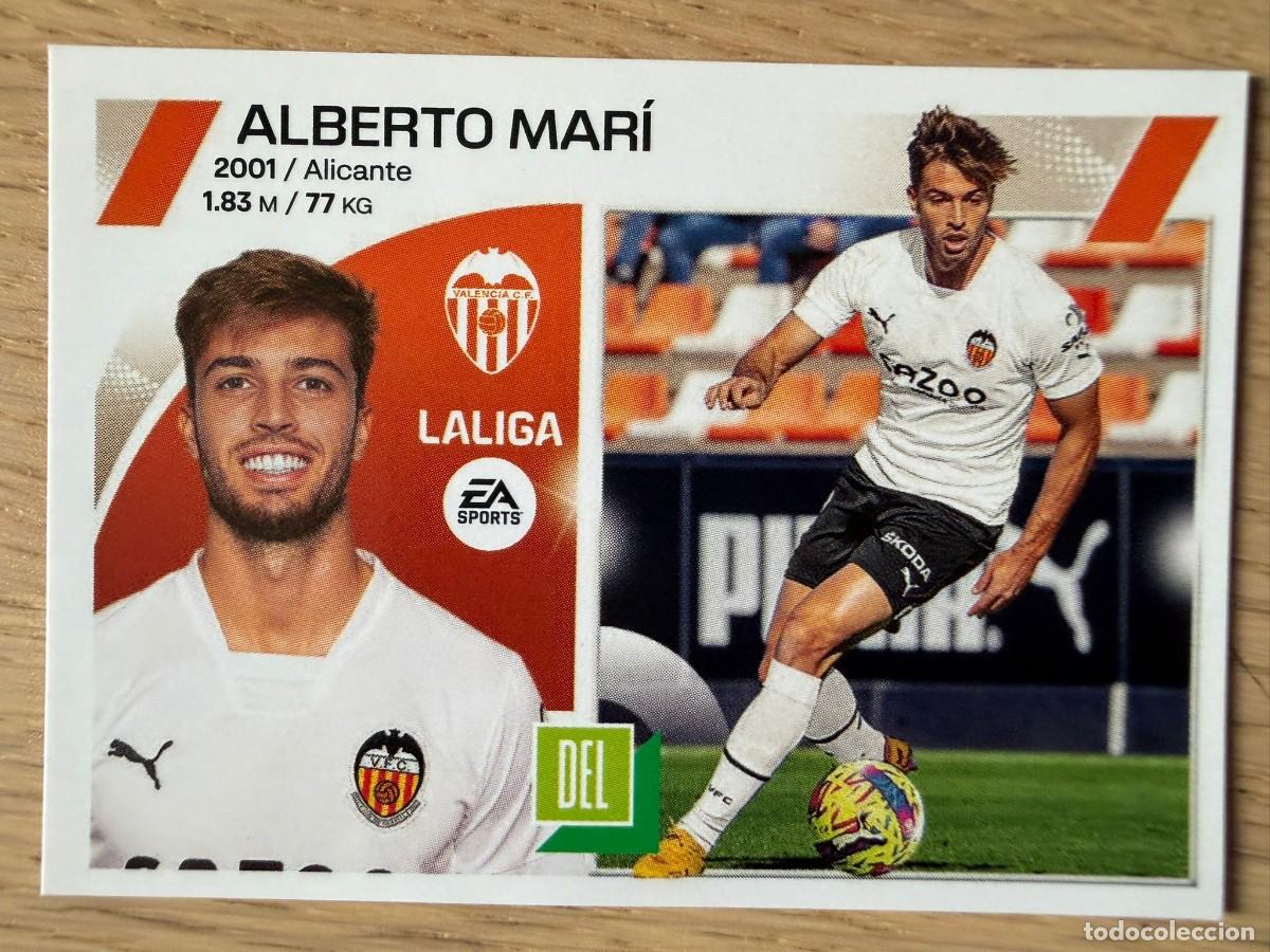 Coleccionismo cromos antiguos: 20 ALBERTO MARI VALENCIA 23 24 2023 2024 LIGA EA SPORTS COLECCIONES ESTE SIN PEGAR STICKER