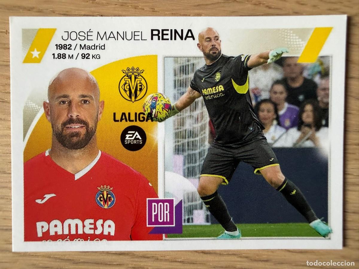 Coleccionismo cromos antiguos: 3 REINA VILLARREAL 23 24 2023 2024 LIGA EA SPORTS COLECCIONES ESTE SIN PEGAR STICKER