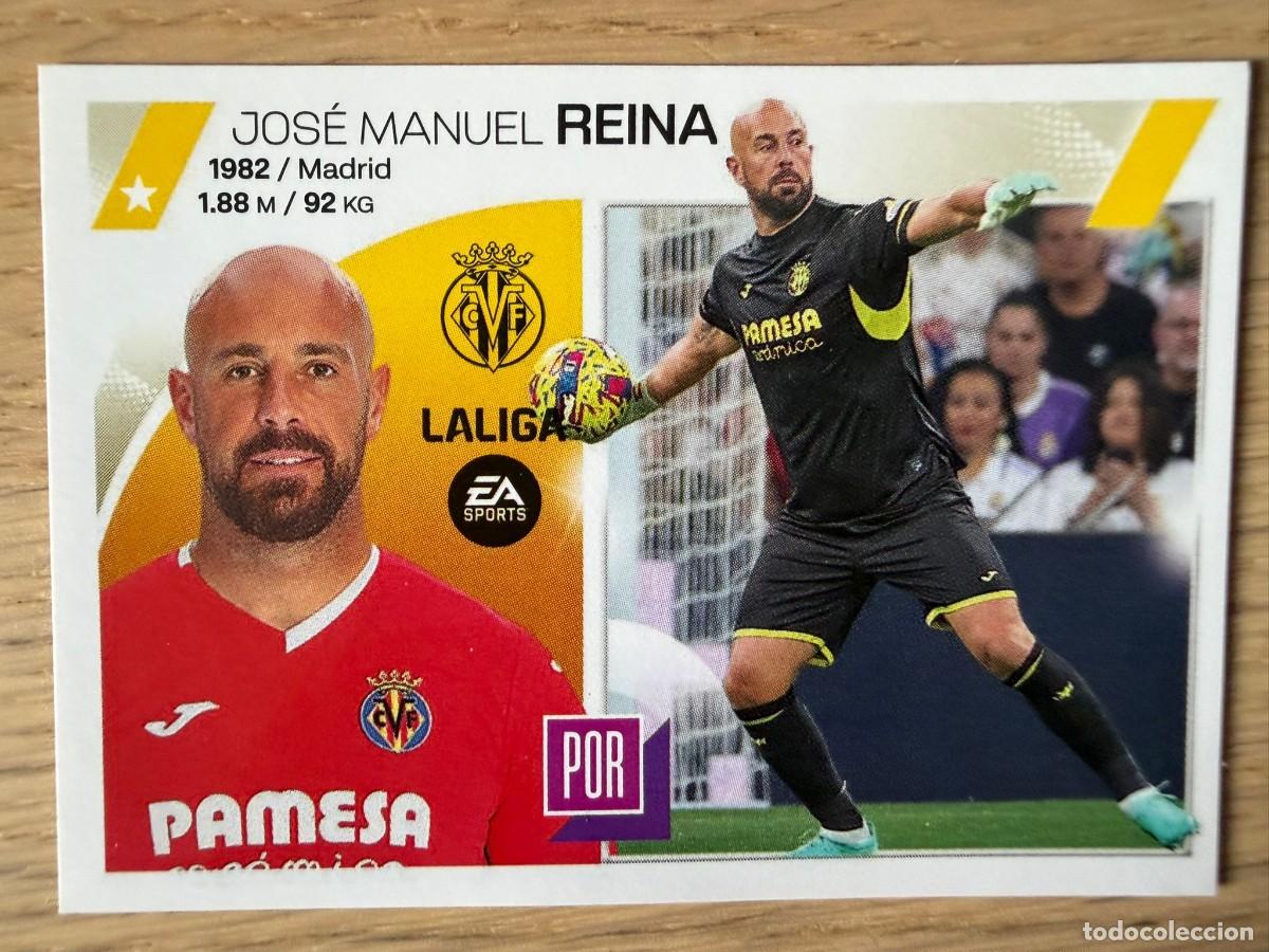 Coleccionismo cromos antiguos: 3 REINA VILLARREAL 23 24 2023 2024 LIGA EA SPORTS COLECCIONES ESTE SIN PEGAR STICKER