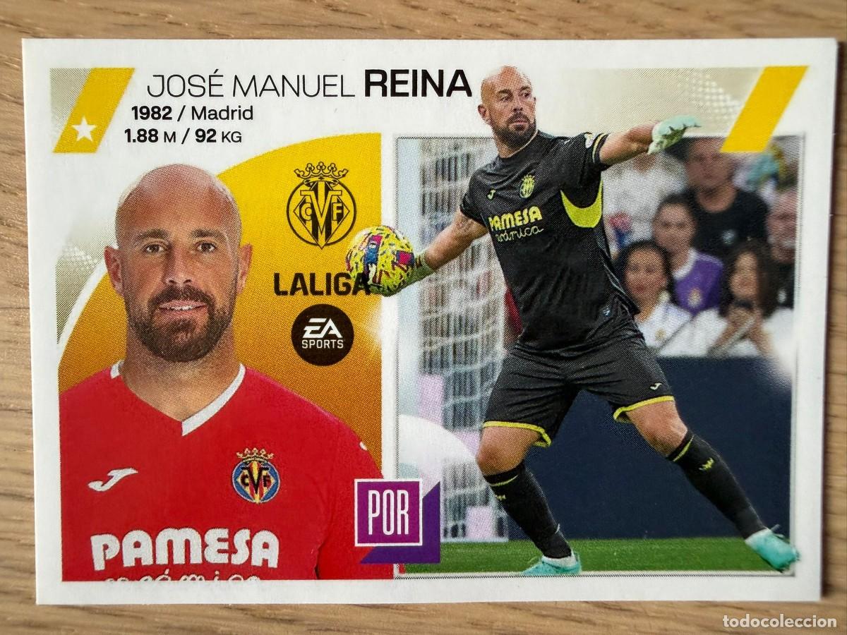 Coleccionismo cromos antiguos: 3 REINA VILLARREAL 23 24 2023 2024 LIGA EA SPORTS COLECCIONES ESTE SIN PEGAR STICKER