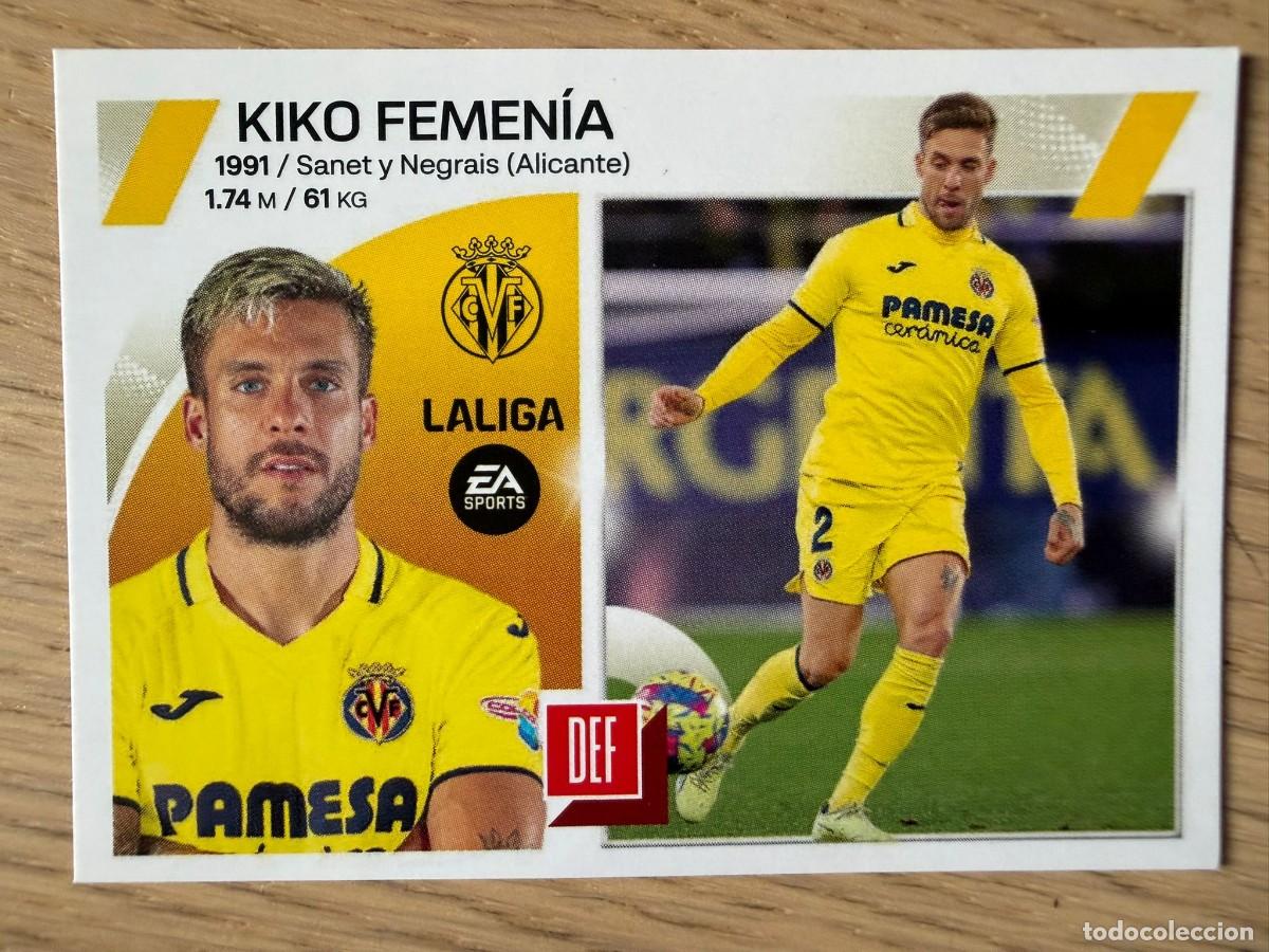 Coleccionismo cromos antiguos: 5B 5 B KIKO FEMENIA VILLARREAL 23 24 2023 2024 LIGA EA SPORTS COLECCIONES ESTE SIN PEGAR STICKER