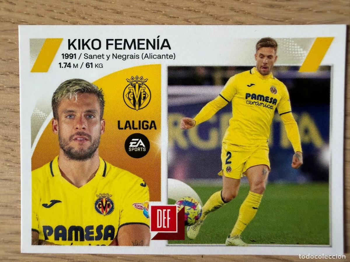 Coleccionismo cromos antiguos: 5B 5 B KIKO FEMENIA VILLARREAL 23 24 2023 2024 LIGA EA SPORTS COLECCIONES ESTE SIN PEGAR STICKER