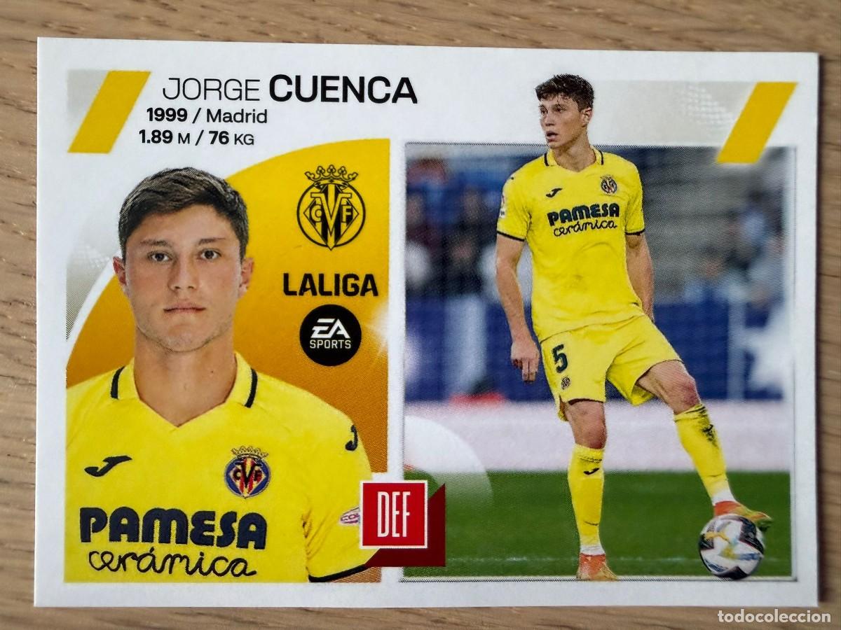 Coleccionismo cromos antiguos: 8B 8 B CUENCA VILLARREAL 23 24 2023 2024 LIGA EA SPORTS COLECCIONES ESTE SIN PEGAR STICKER