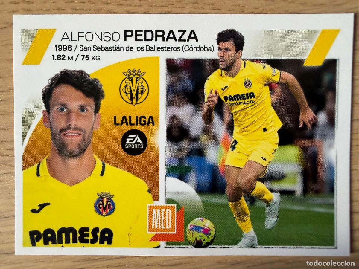 Coleccionismo cromos antiguos: 10 PEDRAZA VILLARREAL 23 24 2023 2024 LIGA EA SPORTS COLECCIONES ESTE SIN PEGAR STICKER
