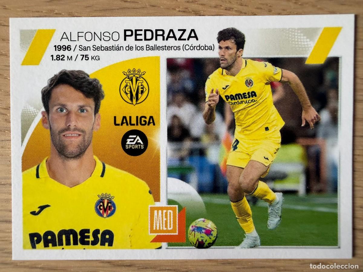 Coleccionismo cromos antiguos: 10 PEDRAZA VILLARREAL 23 24 2023 2024 LIGA EA SPORTS COLECCIONES ESTE SIN PEGAR STICKER