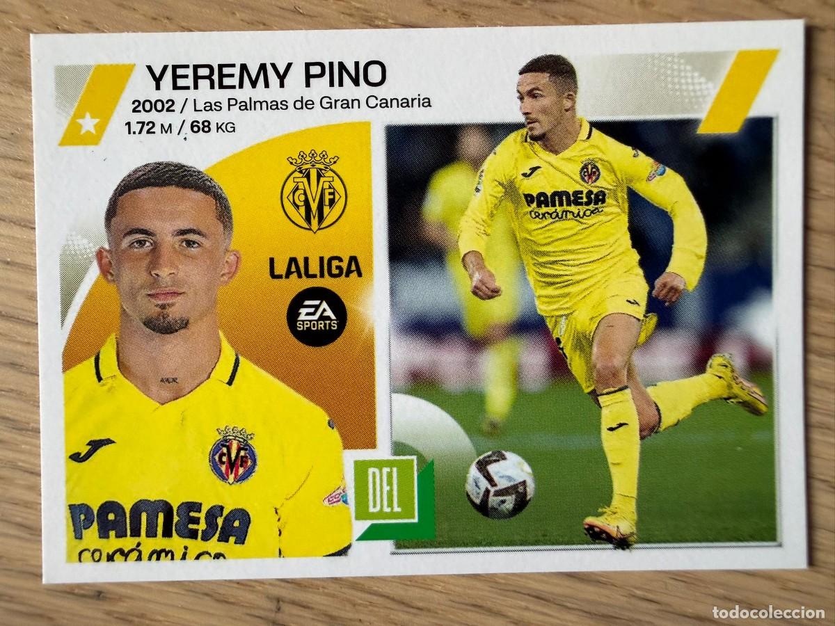 Coleccionismo cromos antiguos: 17 YEREMY PINO VILLARREAL 23 24 2023 2024 LIGA EA SPORTS COLECCIONES ESTE SIN PEGAR STICKER
