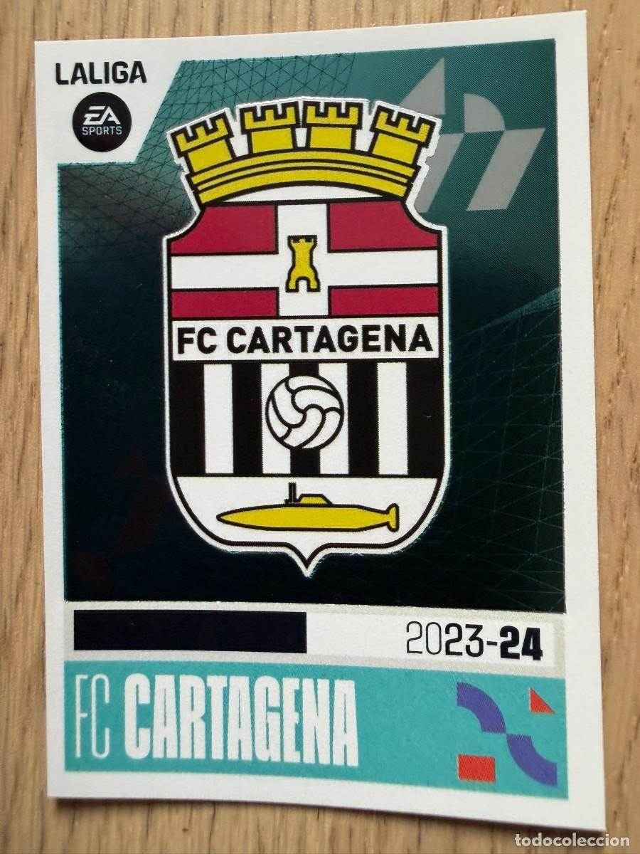 Collectable Antique Stickers: 6 ESCUDO FC CARTAGENA 23 24 2023 2024 LIGA EA SPORTS COLECCIONES ESTE SIN PEGAR STICKER