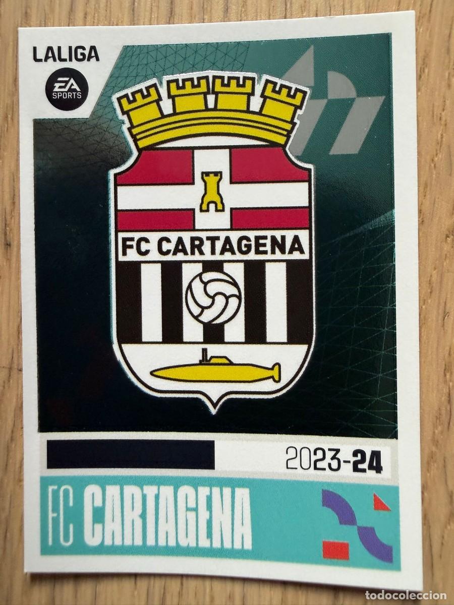 Collectable Antique Stickers: 6 ESCUDO FC CARTAGENA 23 24 2023 2024 LIGA EA SPORTS COLECCIONES ESTE SIN PEGAR STICKER