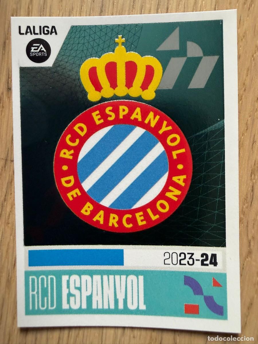 Collectable Antique Stickers: 10 ESCUDO ESPANYOL 23 24 2023 2024 LIGA EA SPORTS COLECCIONES ESTE SIN PEGAR STICKER