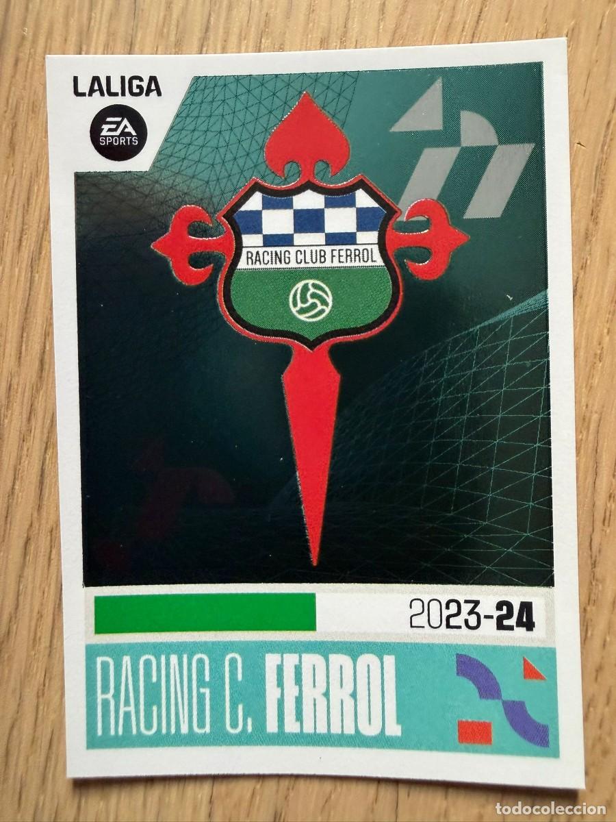 Collectable Antique Stickers: 11 ESCUDO RACING FERROL 23 24 2023 2024 LIGA EA SPORTS COLECCIONES ESTE SIN PEGAR STICKER