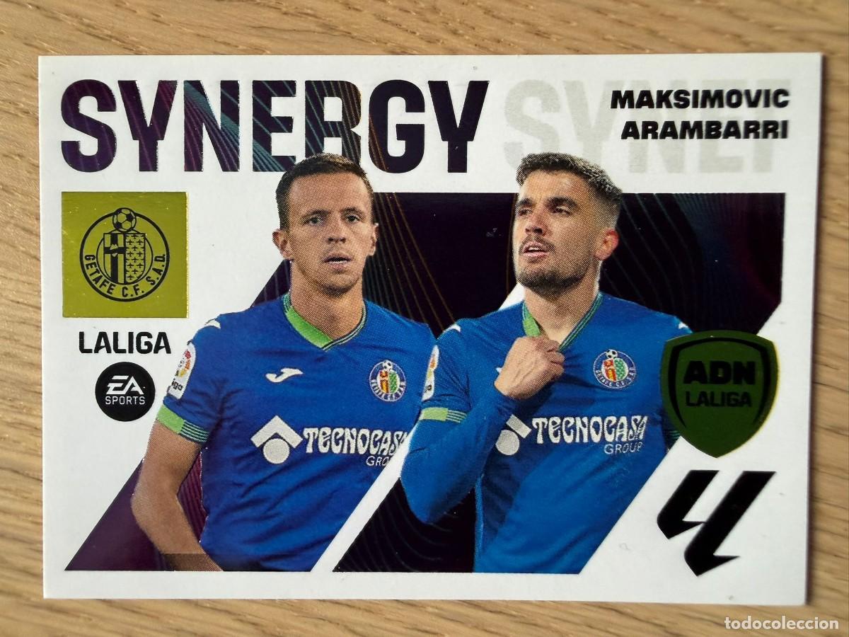 Coleccionismo cromos antiguos: 8 ARAMBARRI GETAFE ADN SYNERGY 23 24 2023 2024 LIGA EA SPORTS COLECCIONES ESTE SIN PEGAR STICKER
