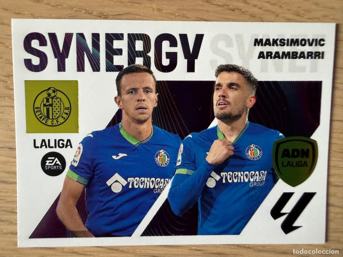 Coleccionismo cromos antiguos: 8 ARAMBARRI GETAFE ADN SYNERGY 23 24 2023 2024 LIGA EA SPORTS COLECCIONES ESTE SIN PEGAR STICKER
