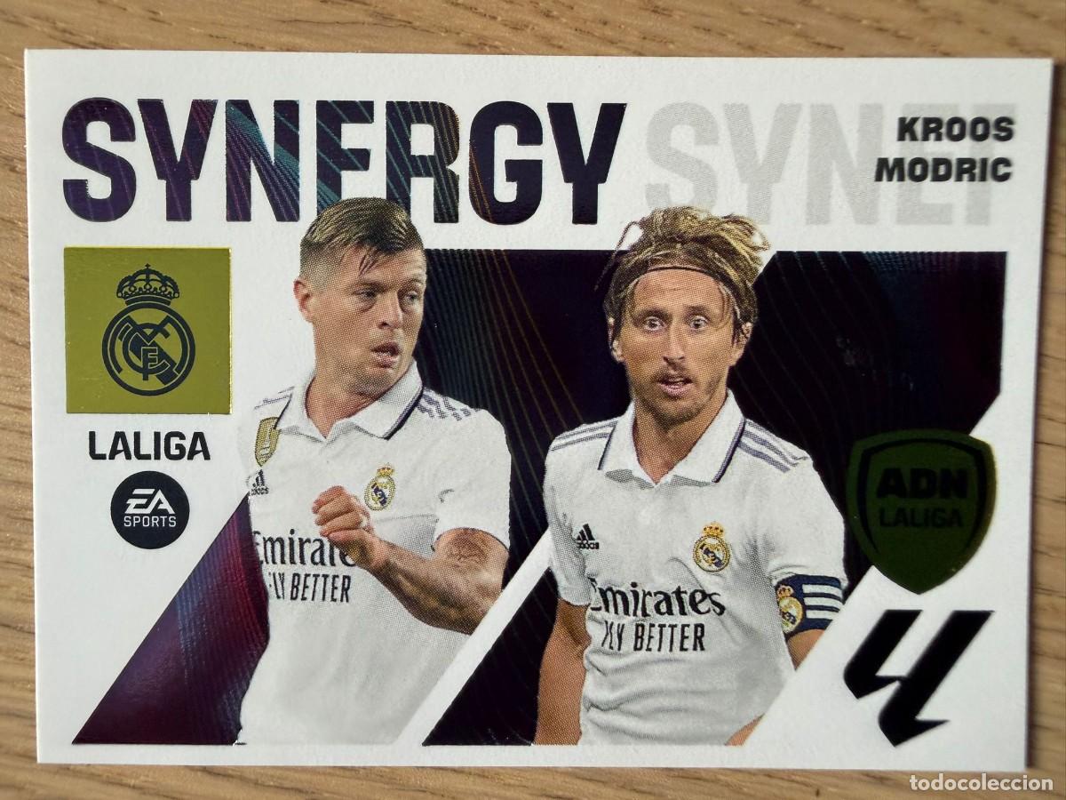 Coleccionismo cromos antiguos: 11 KROOS MODRIC REAL MADRID ADN SYNERGY 23 24 2023 2024 LIGA EA SPORTS COLECCIONES ESTE SIN PEGAR
