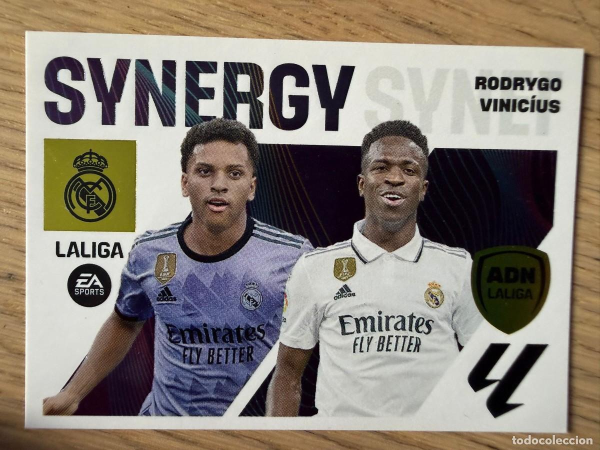 Coleccionismo cromos antiguos: 20 RODRYGO VINI REAL MADRID ADN SYNERGY 23 24 2023 2024 LIGA EA SPORTS COLECCIONES ESTE SIN PEGAR