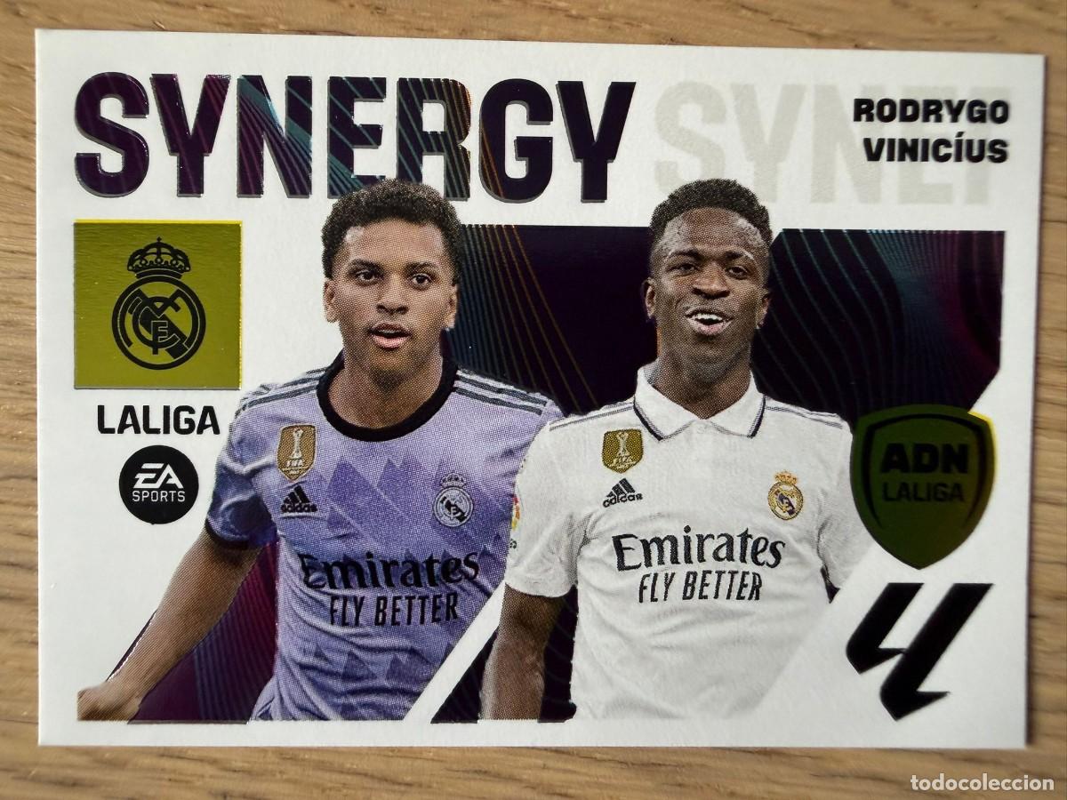 Coleccionismo cromos antiguos: 20 RODRYGO VINI REAL MADRID ADN SYNERGY 23 24 2023 2024 LIGA EA SPORTS COLECCIONES ESTE SIN PEGAR