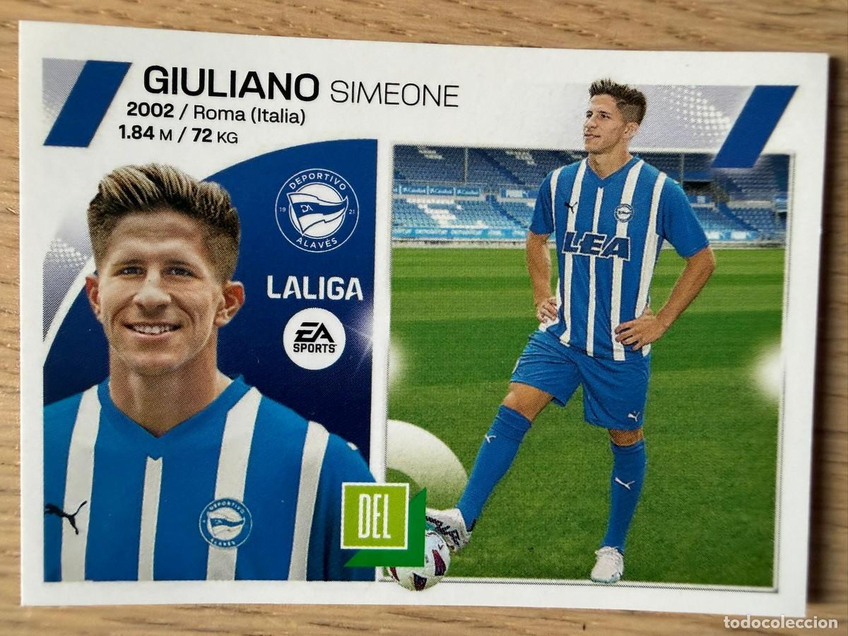 Coleccionismo cromos antiguos: 19 BIS GIULIANO COLOCA ALAVES 23 24 2023 2024 LIGA EA SPORTS COLECCIONES ESTE SIN PEGAR STICKER
