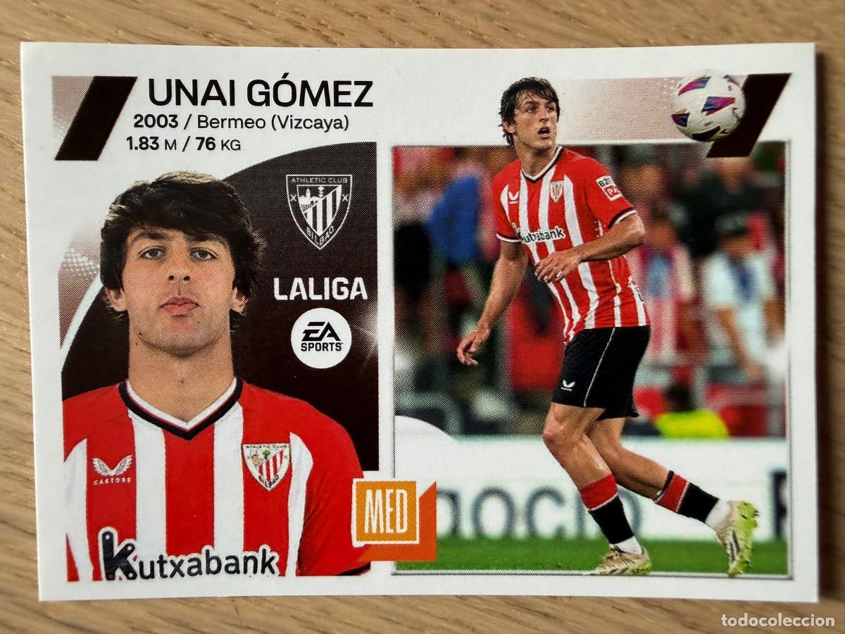 Coleccionismo cromos antiguos: 15 BIS UNAI GOMEZ COLOCA BILBAO 23 24 2023 2024 LIGA EA SPORTS COLECCIONES ESTE SIN PEGAR STICKER