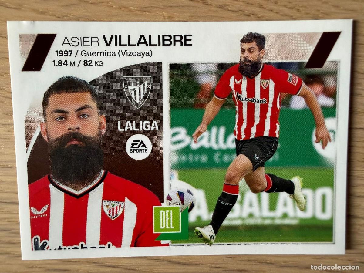 Coleccionismo cromos antiguos: 19 BIS VILLALIBRE COLOCA BILBAO 23 24 2023 2024 LIGA EA SPORTS COLECCIONES ESTE SIN PEGAR STICKER