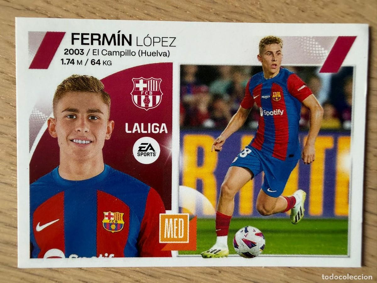 Coleccionismo cromos antiguos: 18 BIS 2 FERMIN COLOCA BARCELONA 23 24 2023 2024 LIGA EA SPORTS COLECCIONES ESTE SIN PEGAR STICKER