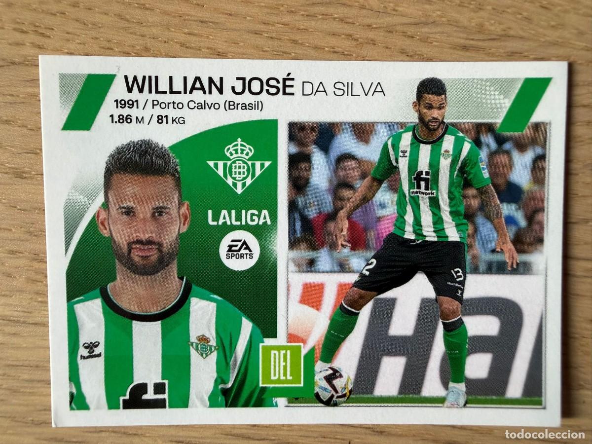 Coleccionismo cromos antiguos: 18 BIS WILLIAN JOSE COLOCA BETIS 23 24 2023 2024 LIGA EA SPORTS COLECCIONES ESTE SIN PEGAR STICKER