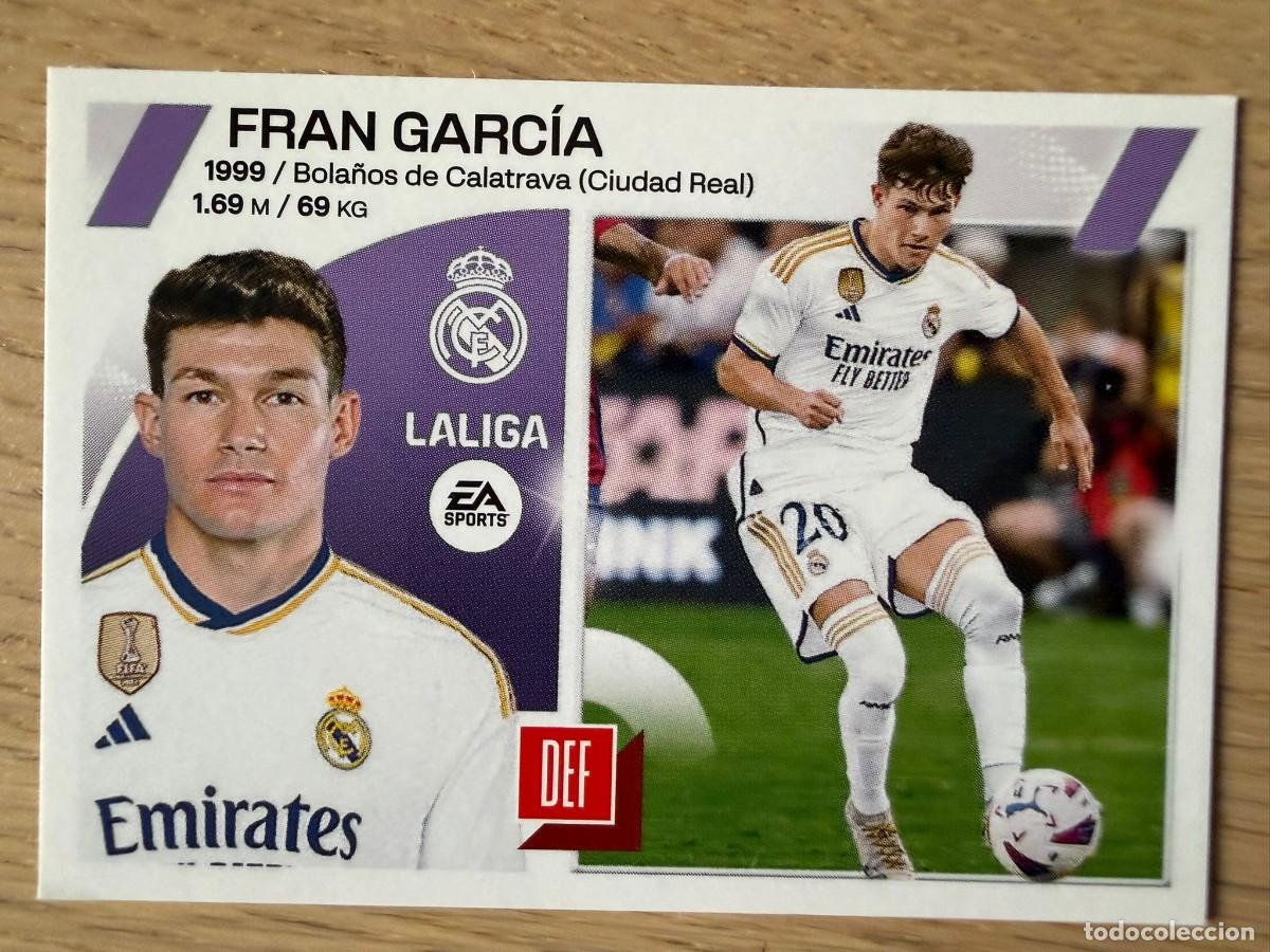 Colecionismo Cromos antigos: 6 BIS FRAN GARCIA COLOCA MADRID 23 24 2023 2024 LIGA EA SPORTS COLECCIONES ESTE SIN PEGAR STICKER