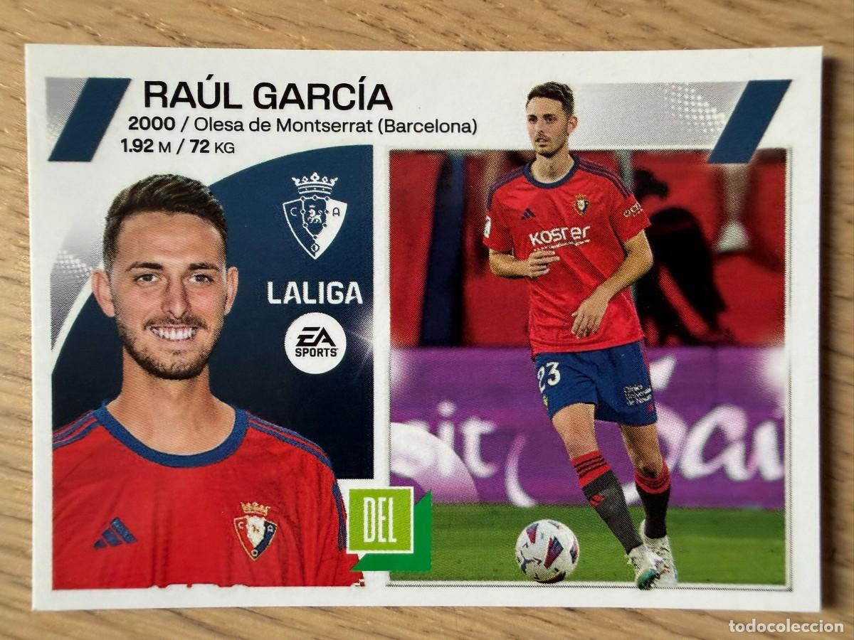 Coleccionismo cromos antiguos: 19 BIS RAUL GARCIA COLOCA OSASUNA 23 24 2023 2024 LIGA EA SPORTS COLECCIONES ESTE SIN PEGAR STICKER