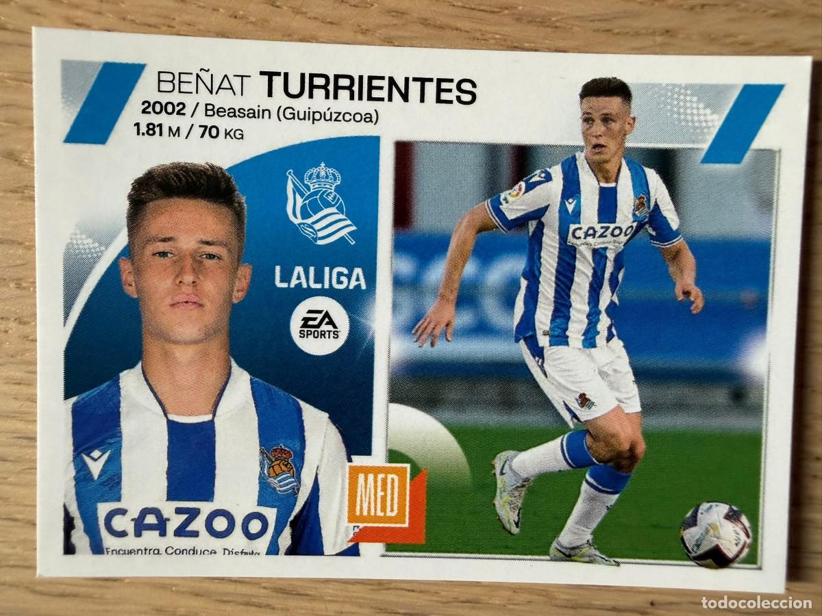 Coleccionismo cromos antiguos: 16 BIS TURRIENTES COLOCA REAL SOCIEDAD 23 24 2023 2024 LIGA EA SPORTS COLECCIONES ESTE SIN PEGAR