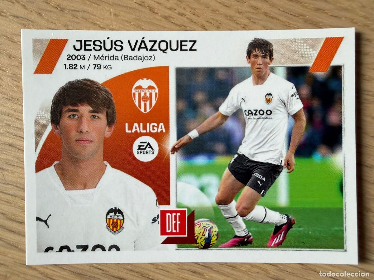 Collezionismo Figurine antiche: 12 BIS JESUS COLOCA VALENCIA 23 24 2023 2024 LIGA EA SPORTS COLECCIONES ESTE SIN PEGAR STICKER