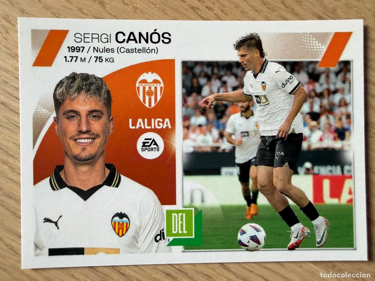 Collezionismo Figurine antiche: 17 BIS CANOS COLOCA VALENCIA 23 24 2023 2024 LIGA EA SPORTS COLECCIONES ESTE SIN PEGAR STICKER