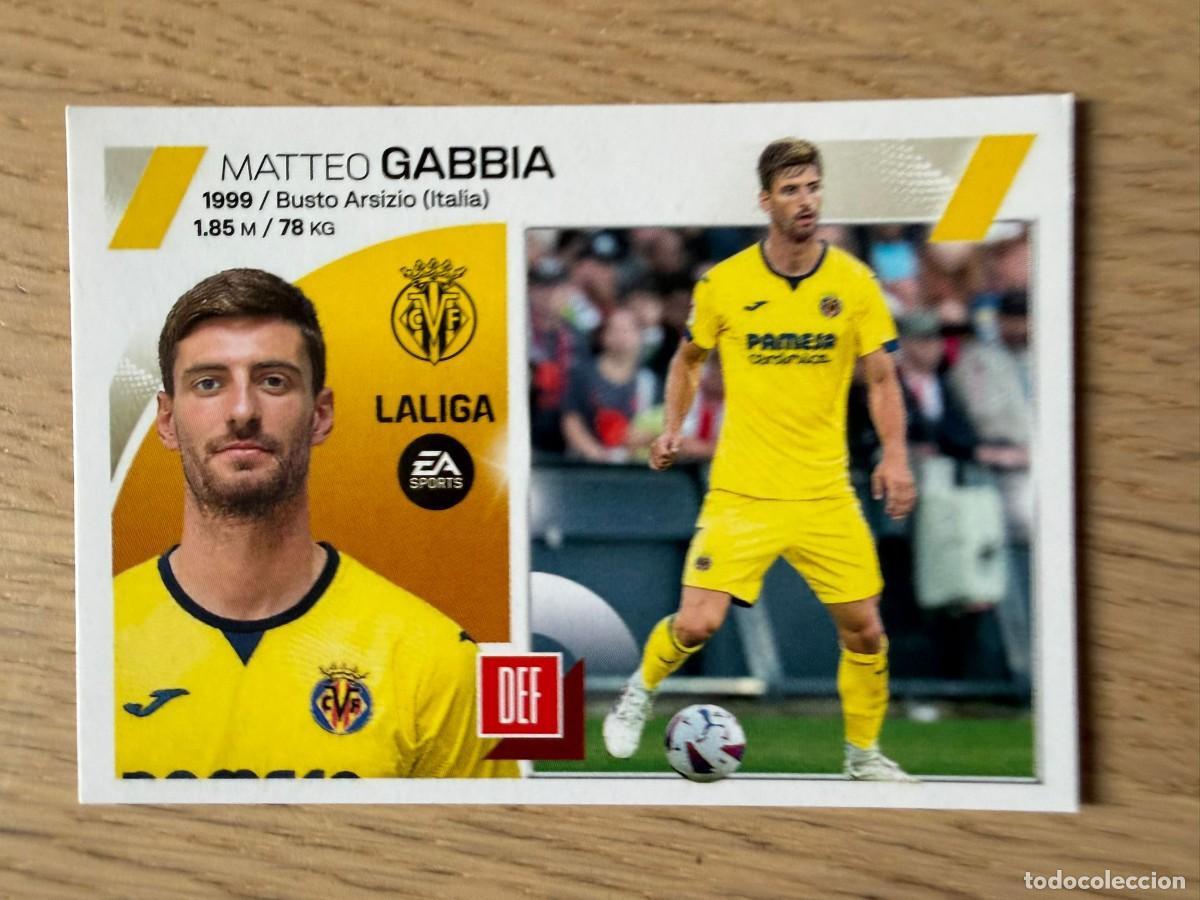 Coleccionismo cromos antiguos: 10 BIS GABBIA COLOCA VILLARREAL 23 24 2023 2024 LIGA EA SPORTS COLECCIONES ESTE SIN PEGAR STICKER