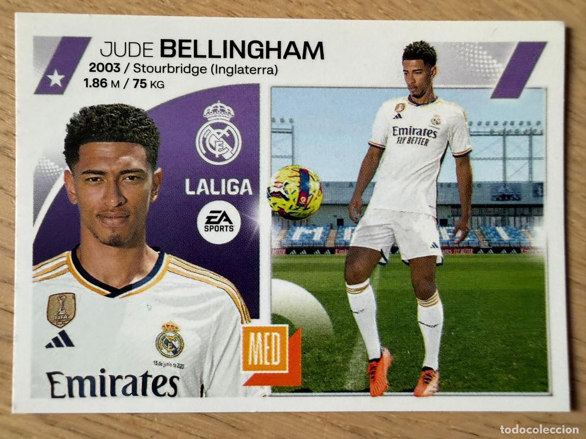 Coleccionismo cromos antiguos: BELLINGHAM FICHAJE 2 REAL MADRID 23 24 2023 2024 LIGA EA SPORTS COLECCIONES ESTE SIN PEGAR STICKER