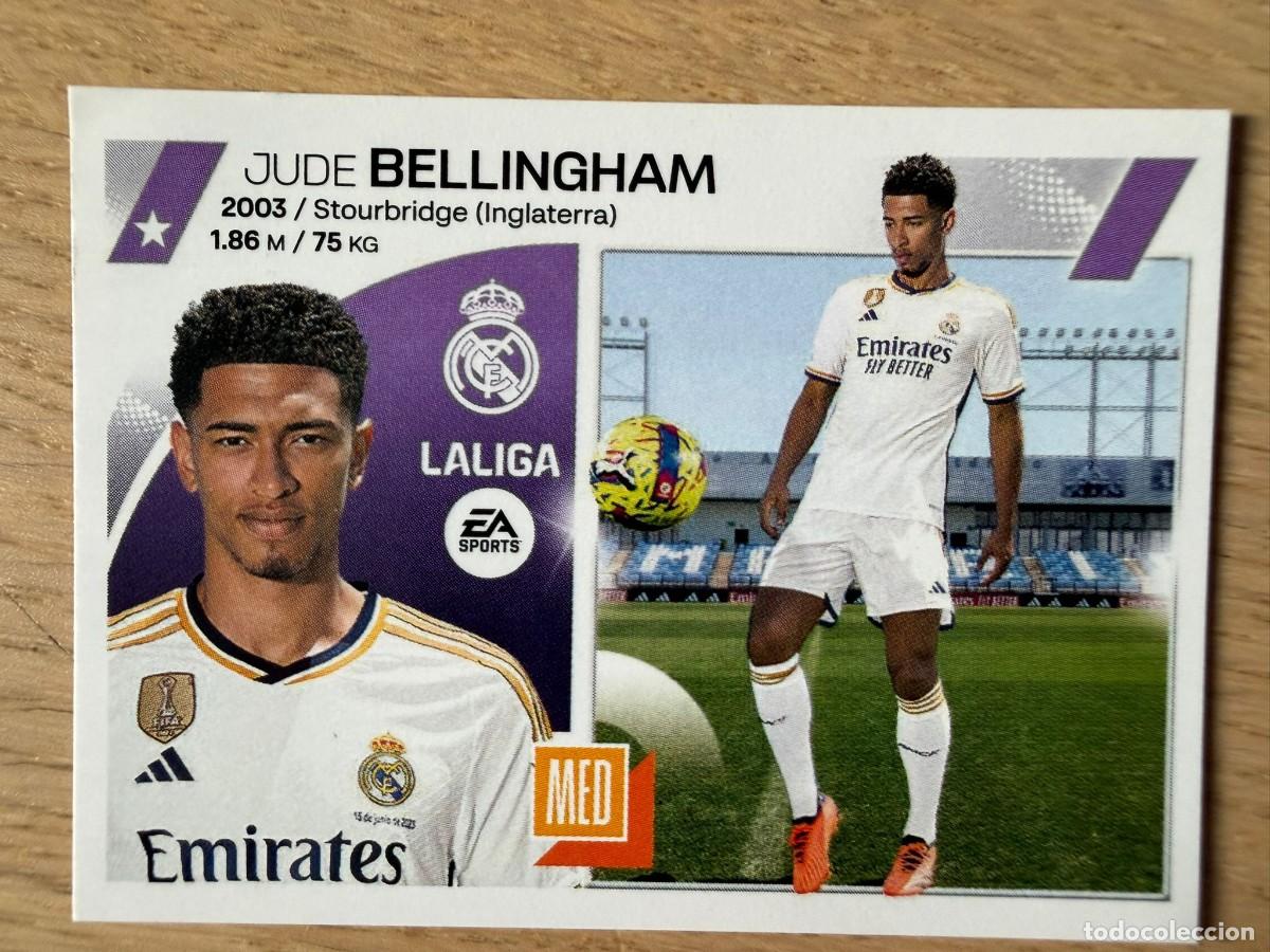 Coleccionismo cromos antiguos: BELLINGHAM FICHAJE 2 REAL MADRID 23 24 2023 2024 LIGA EA SPORTS COLECCIONES ESTE SIN PEGAR STICKER