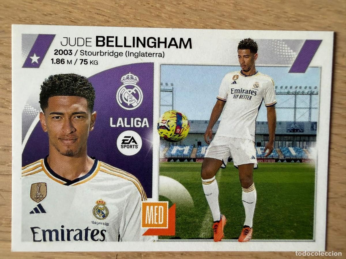 Coleccionismo cromos antiguos: BELLINGHAM FICHAJE 2 REAL MADRID 23 24 2023 2024 LIGA EA SPORTS COLECCIONES ESTE SIN PEGAR STICKER