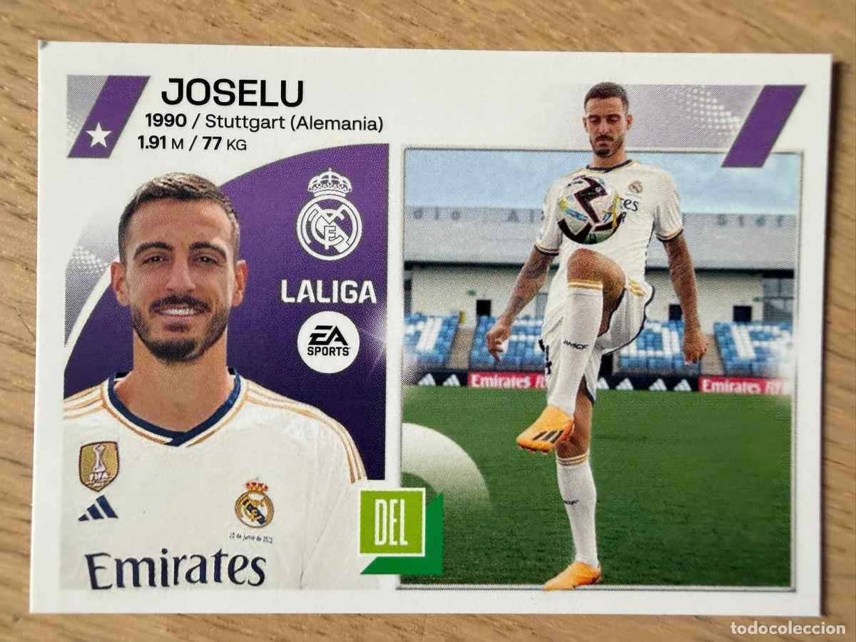 Coleccionismo cromos antiguos: JOSELU FICHAJE 3 REAL MADRID 23 24 2023 2024 LIGA EA SPORTS COLECCIONES ESTE SIN PEGAR STICKER