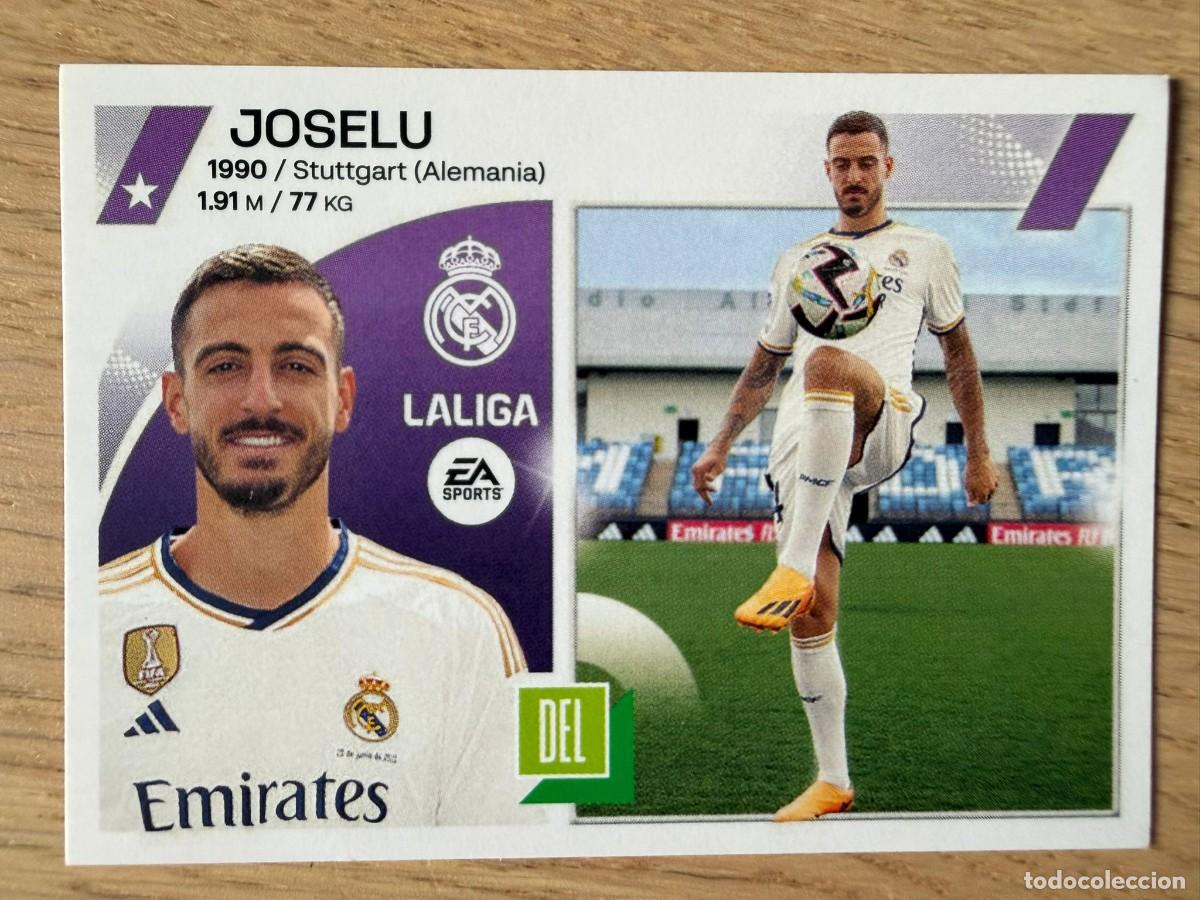 Coleccionismo cromos antiguos: JOSELU FICHAJE 3 REAL MADRID 23 24 2023 2024 LIGA EA SPORTS COLECCIONES ESTE SIN PEGAR STICKER