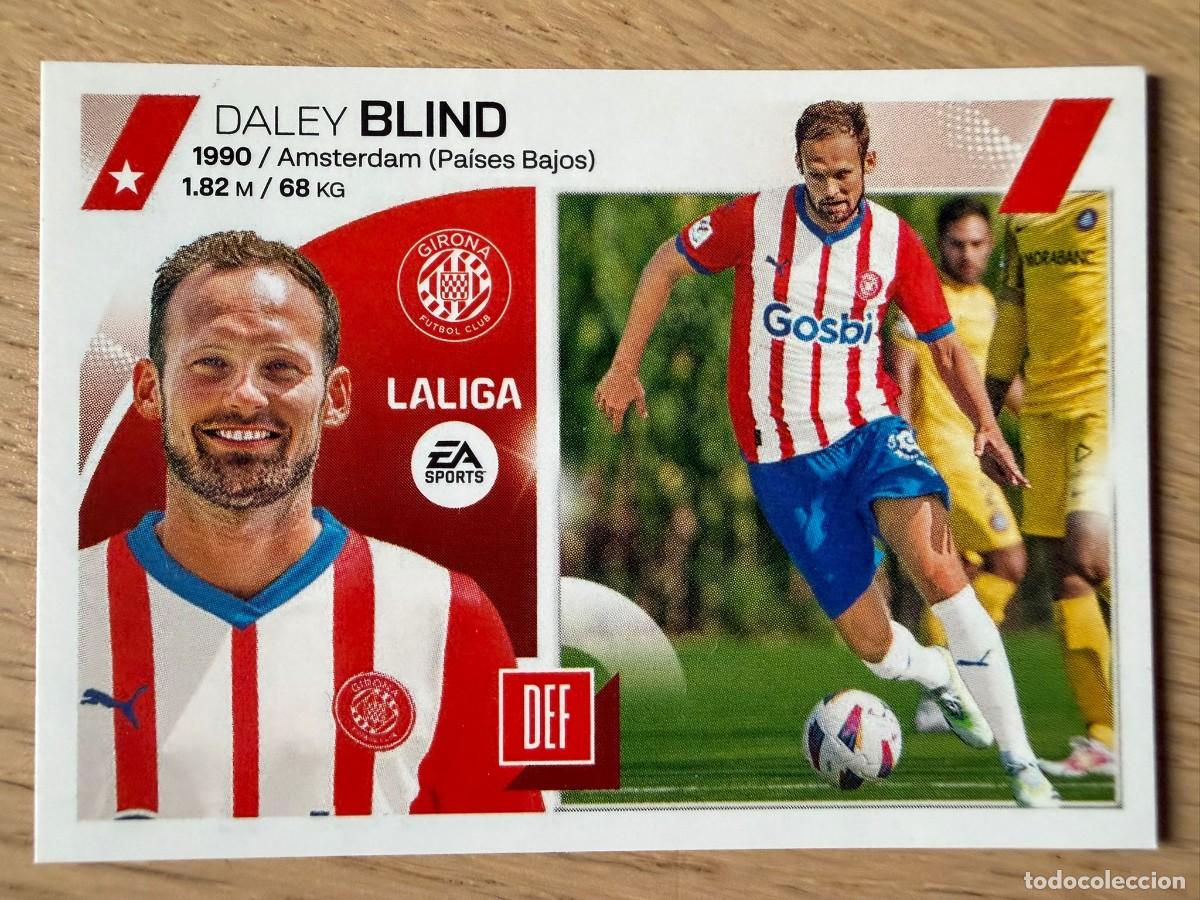 Coleccionismo cromos antiguos: BLIND FICHAJE 11 GIRONA 23 24 2023 2024 LIGA EA SPORTS COLECCIONES ESTE SIN PEGAR STICKER