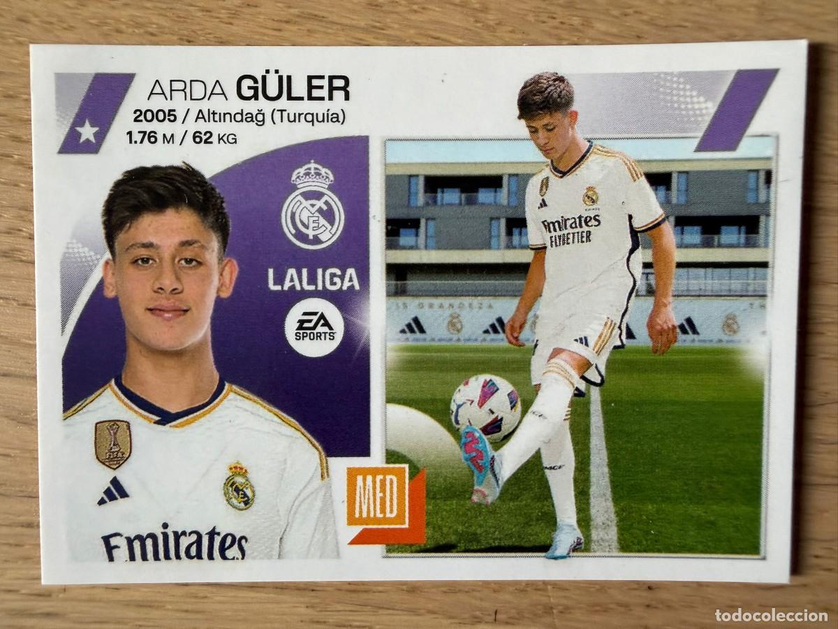 Coleccionismo cromos antiguos: ARDA GULER FICHAJE 19 REAL MADRID 23 24 2023 2024 LIGA EA SPORTS COLECCIONES ESTE SIN PEGAR STICKER