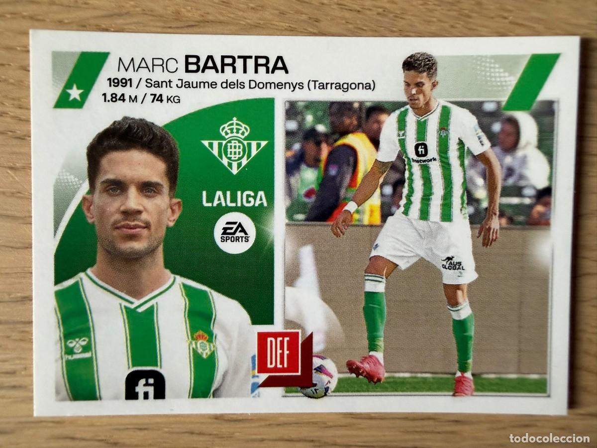 Coleccionismo cromos antiguos: BARTRA FICHAJE 27 REAL BETIS 23 24 2023 2024 LIGA EA SPORTS COLECCIONES ESTE SIN PEGAR STICKER