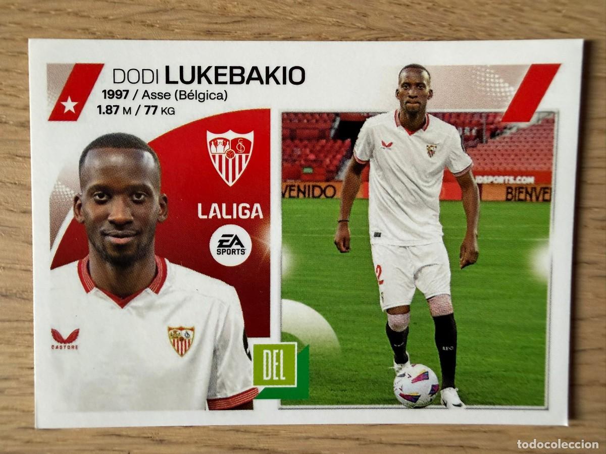 Coleccionismo cromos antiguos: LUKEBAKIO FICHAJE 41 SEVILLA 23 24 2023 2024 LIGA EA SPORTS COLECCIONES ESTE SIN PEGAR STICKER